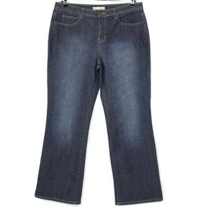 Fashion Bug Bootcut Wide Leg Jeans Stretch 14 X 32